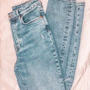 H&M & Denim Mom Jeans